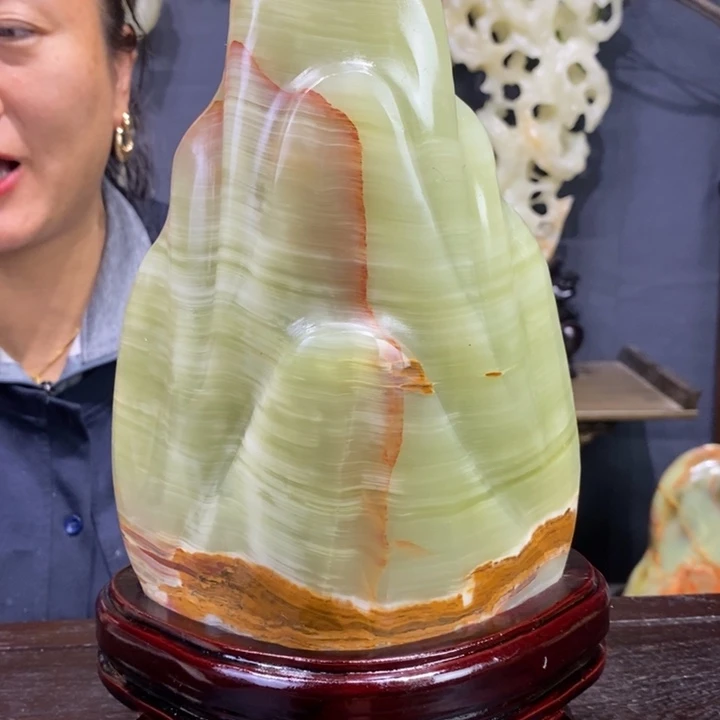 石材精品古青石摆件