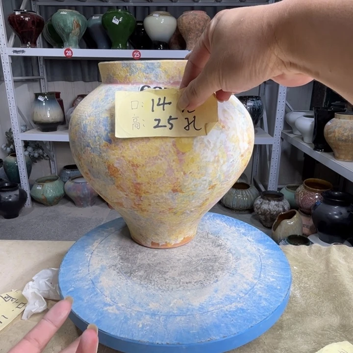 景德镇陶瓷花盆667