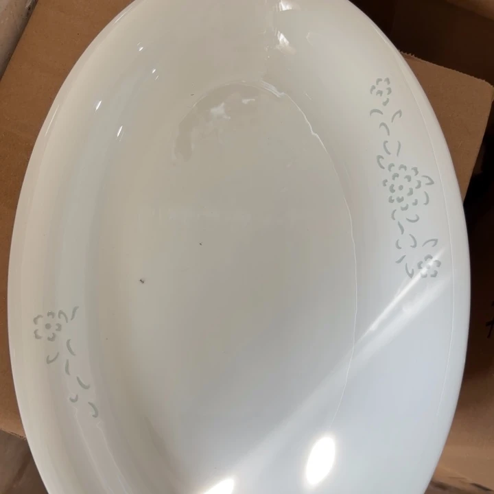 青瓷景德镇陶瓷鱼盘一只