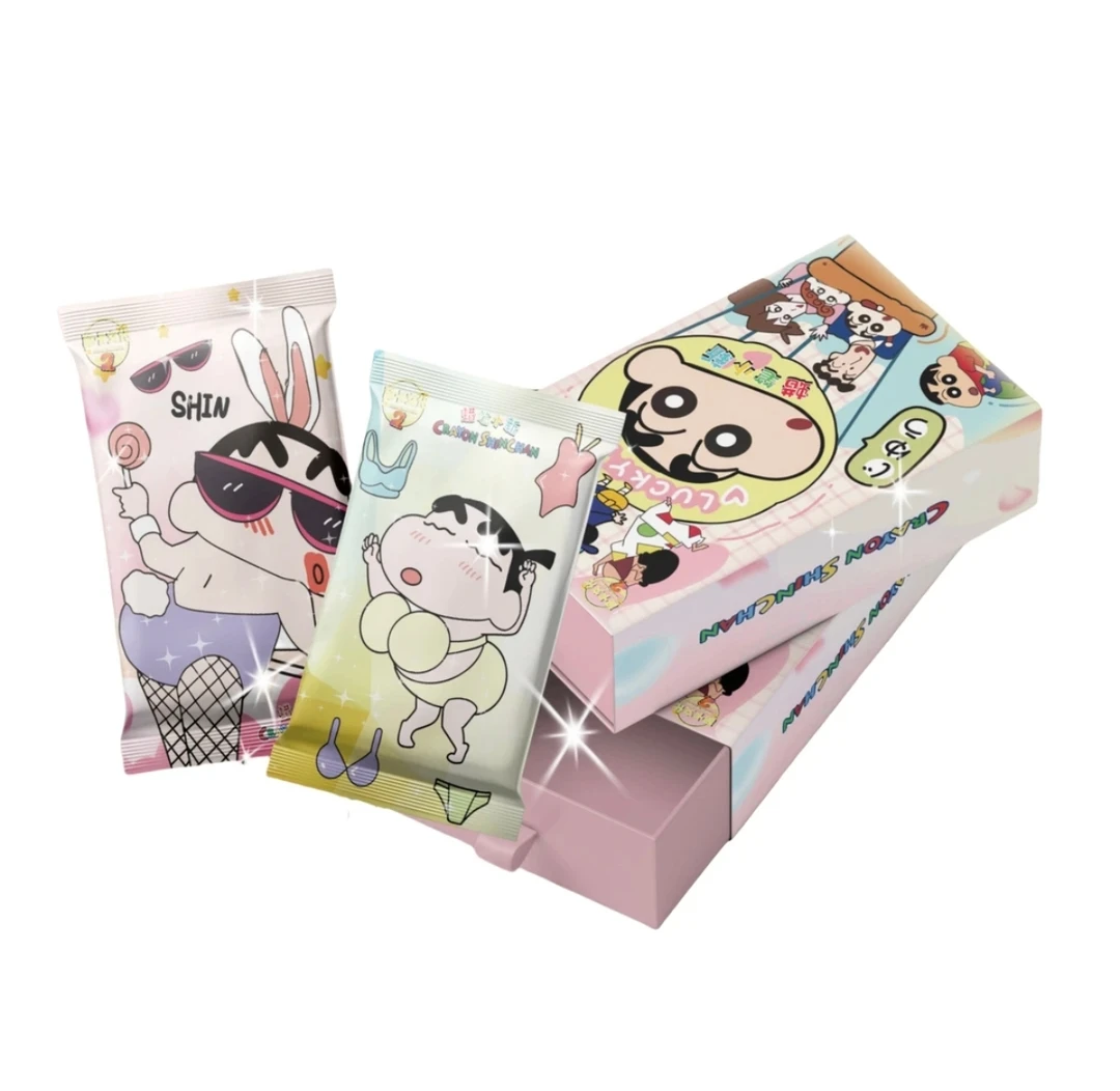 【普包】蜡笔小新 酷卡文化 二创 箱配流沙 小新 妮妮 阿呆（代拆）