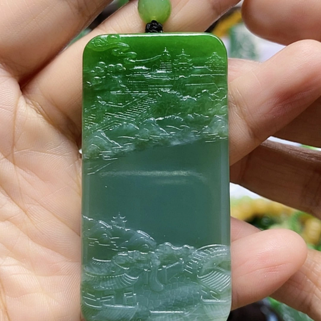 【闪购商品】未镶嵌和田玉挂件呀*