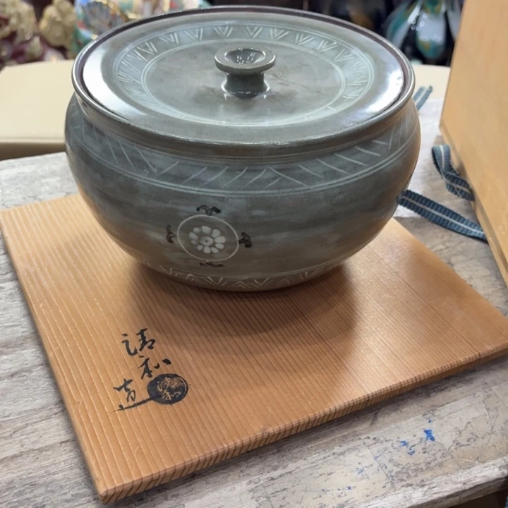 陶瓷古美术置物摆件