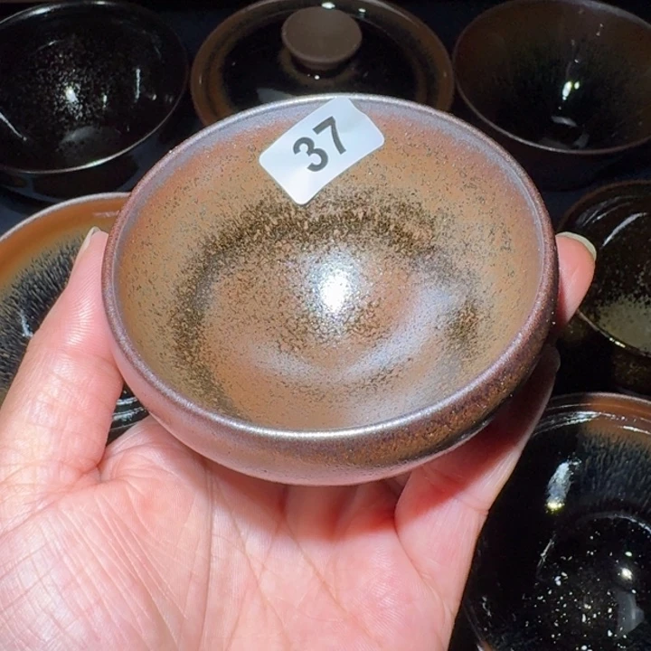 哆***梦小雨茶盏，手工柴烧