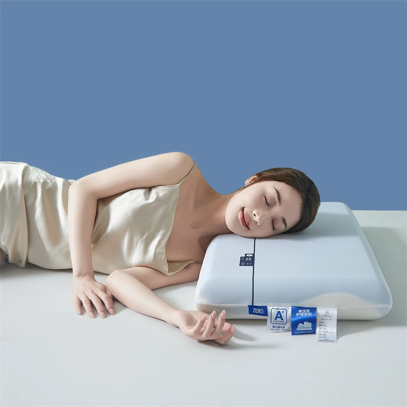 零压枕记忆棉枕头慢回弹护颈椎透气柔软成人睡眠枕非乳胶棉花枕头