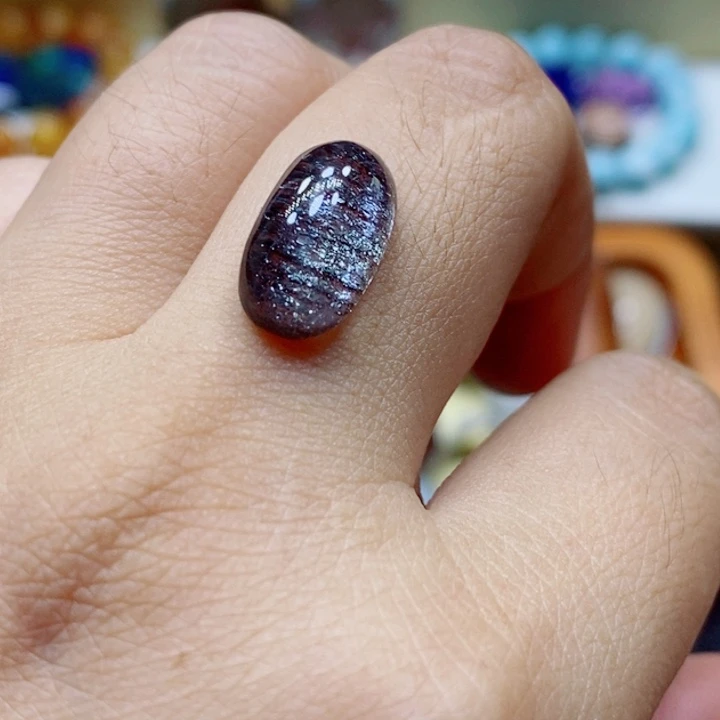 水晶戒指未镶嵌大**子水晶