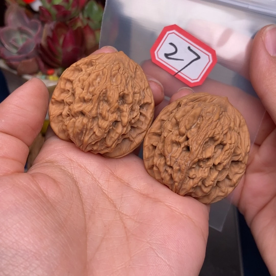 文玩核桃吊坠?**`27号 虎头