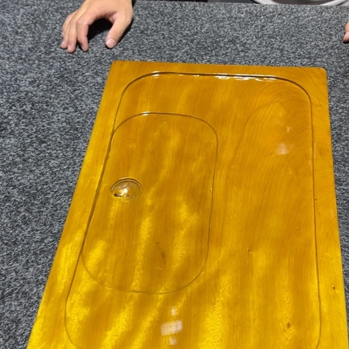 楠木实木家具根雕茶盘