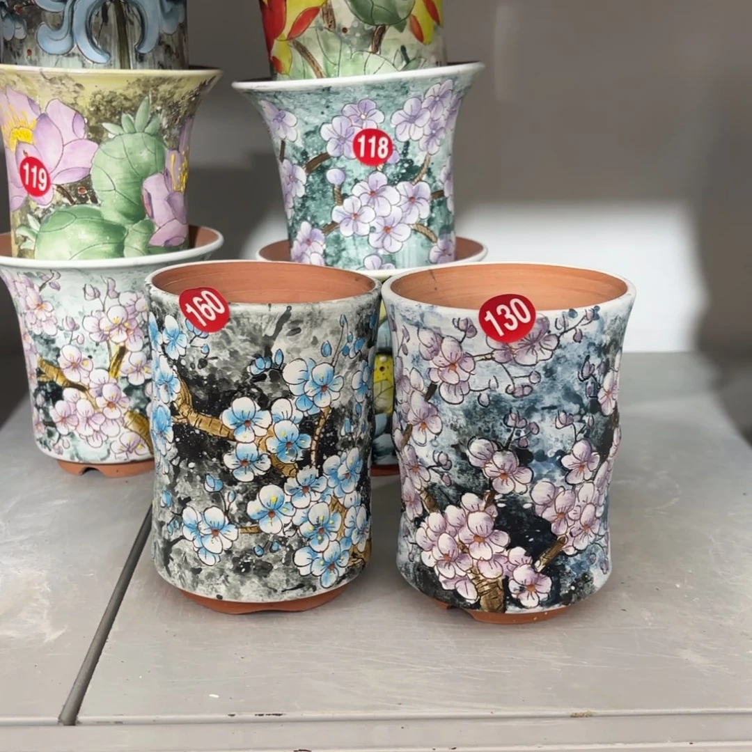 景德镇手绘花盆陶瓷9/13