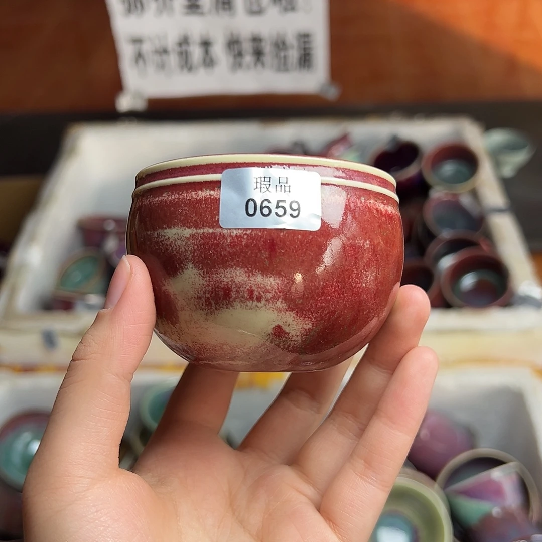 摆件陶窑口自销原矿钧瓷