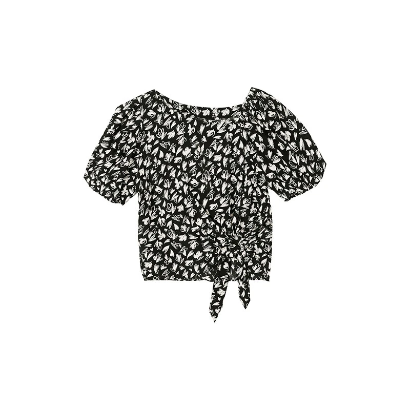 【籽言专属】甜美风立体爱心花卉上衣N2167