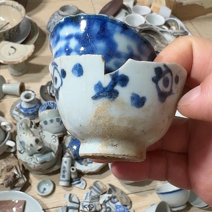 瓷片瓷片标本，顺丰包邮