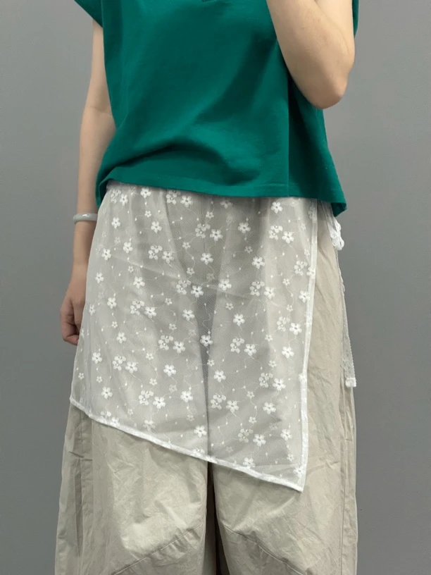 【蕾丝屁帘】氛围感百搭单品时尚显瘦休闲