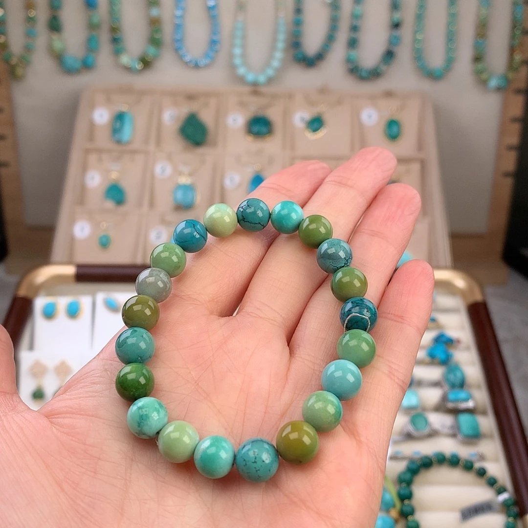 绿松石未镶嵌手链