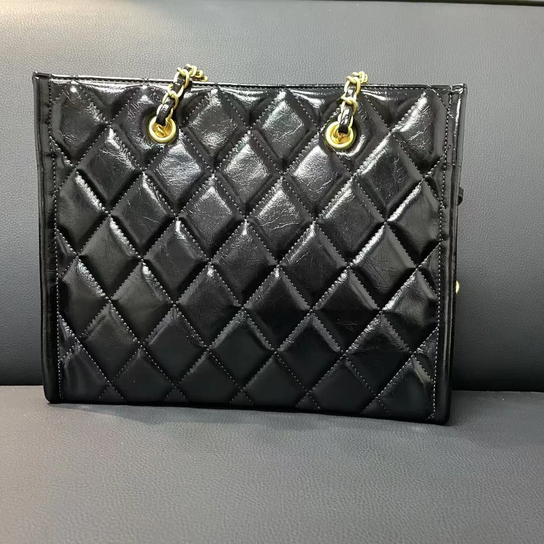 时尚新款打造真皮女士包时尚斜跨手提包 10896 黑色