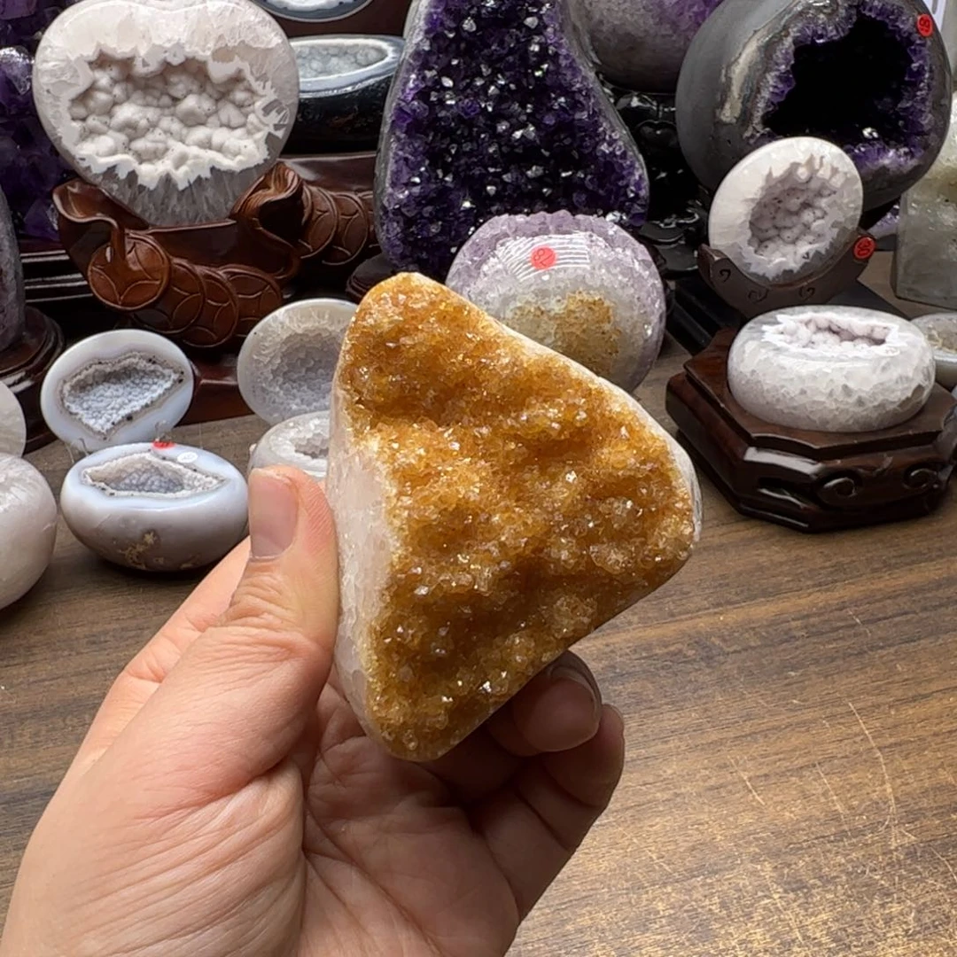 水晶水晶未镶嵌水晶摆件晶块77