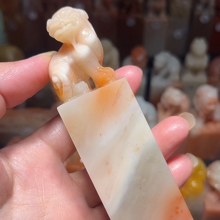 老挝石老挝保利石印章