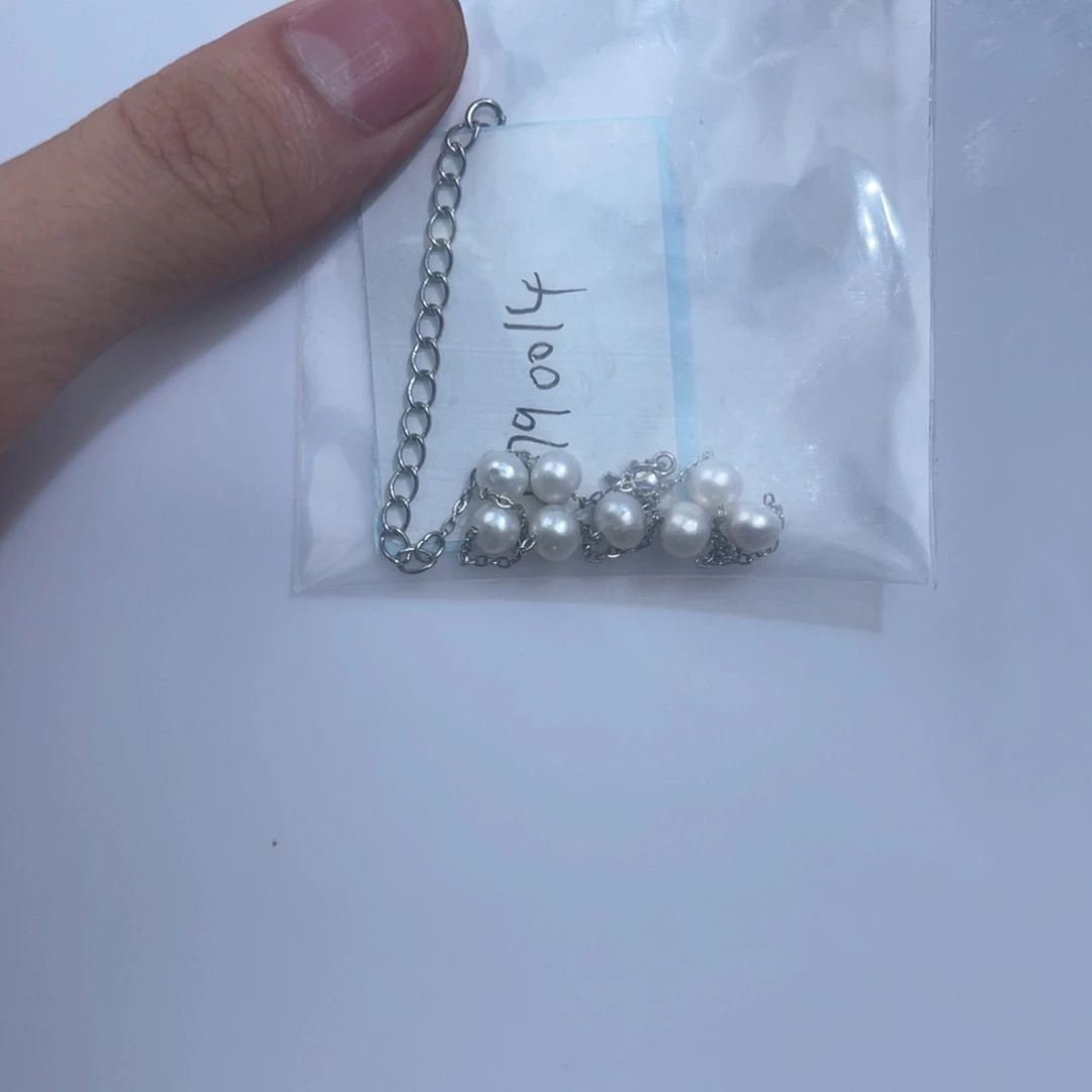 蓝***樱银S925镶嵌耳饰淡水珍珠