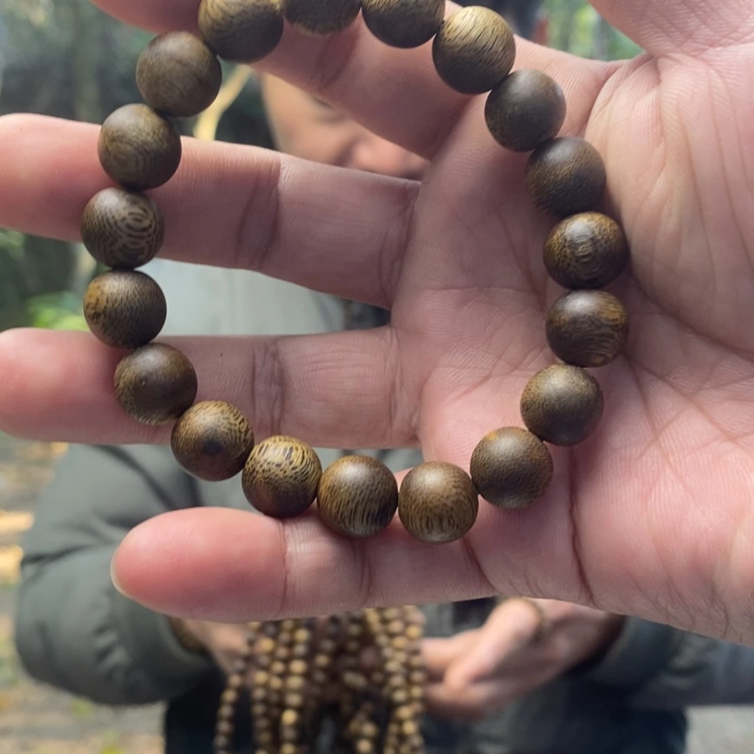 沉香手串用****7圆珠11单圈10克多样性发一