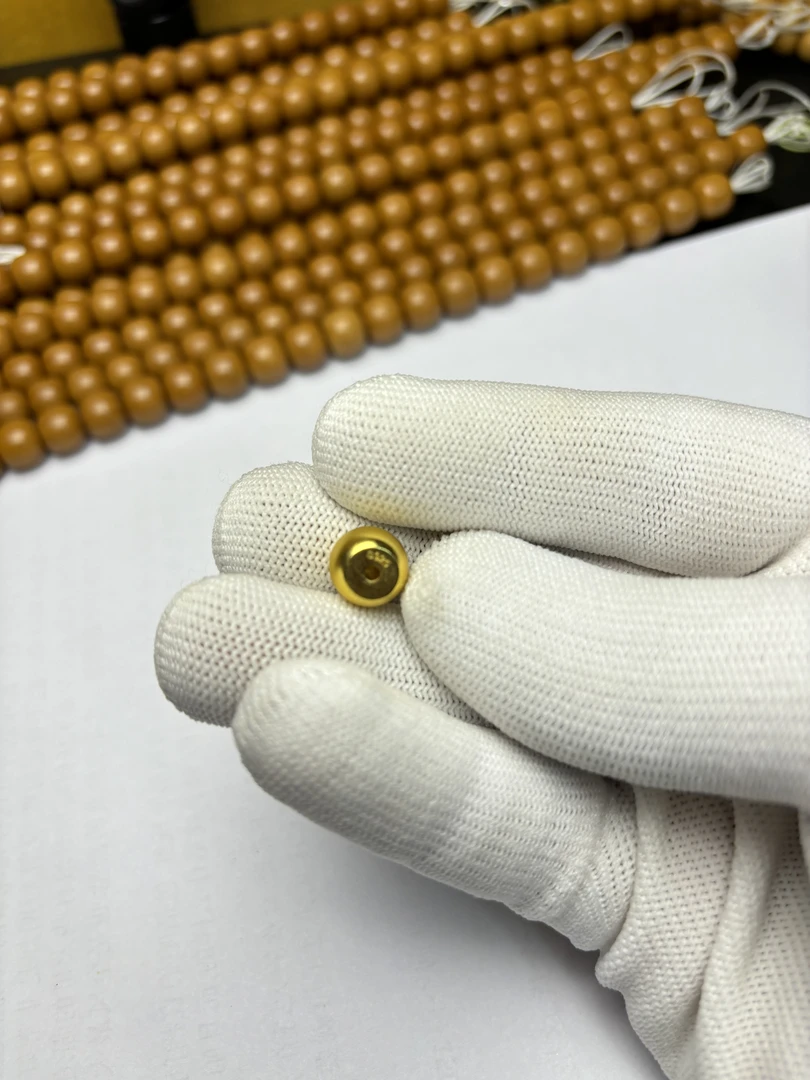 合金手链 猴头配饰老型金珠单颗