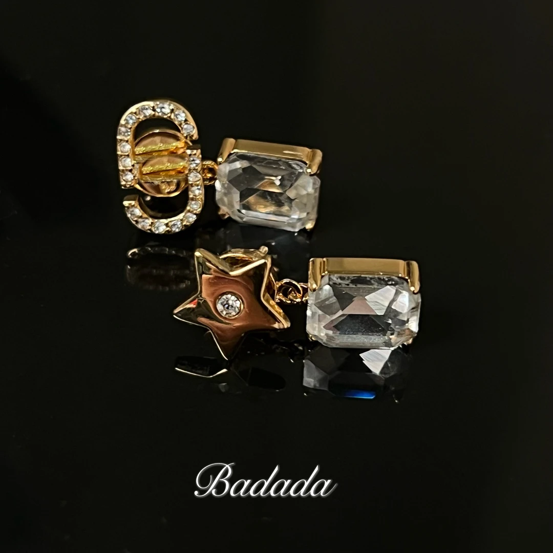 铜合金仿珍珠耳饰 【D6722】轻奢女士气质精致高定耳钉