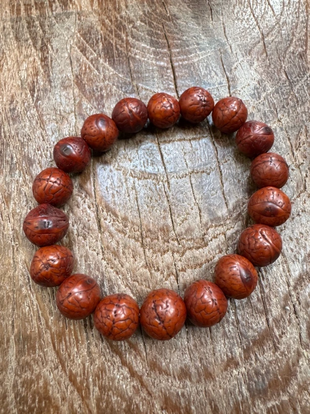 凤眼菩提手串红色