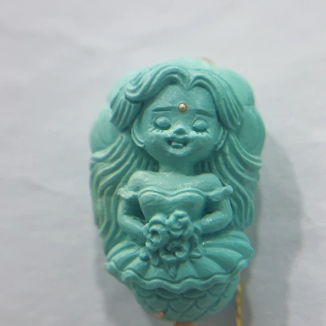 未镶嵌绿松石珠宝奇石