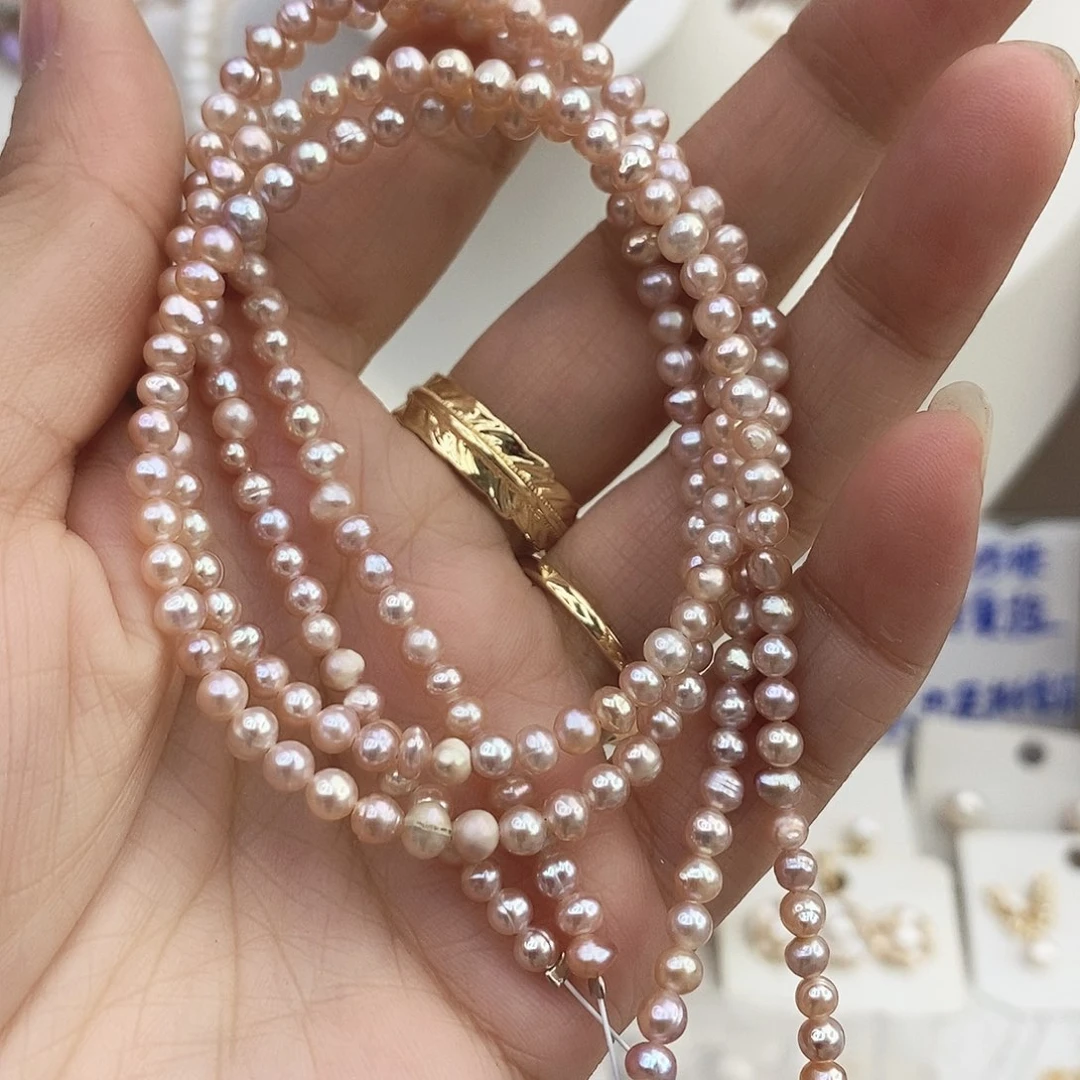 钛钢颈饰淡水珍珠