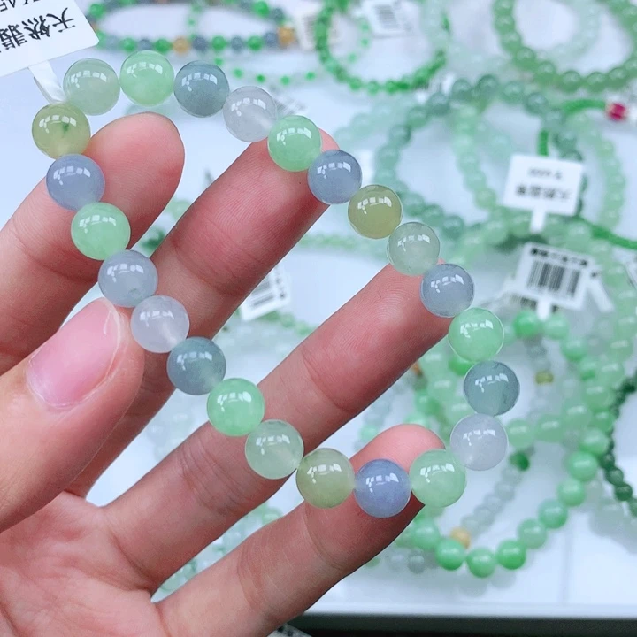 未镶嵌手链翡翠翡翠