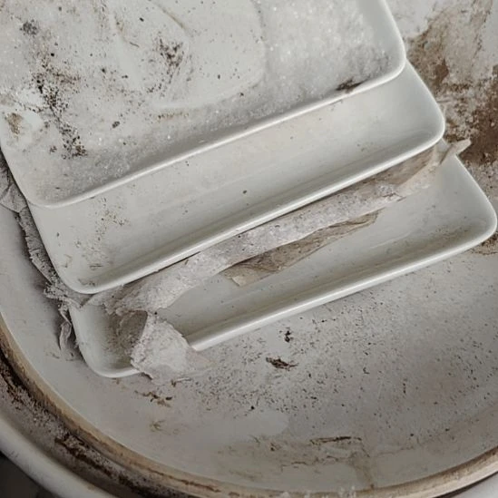 瓷发三个长方盘，国营四厂库存