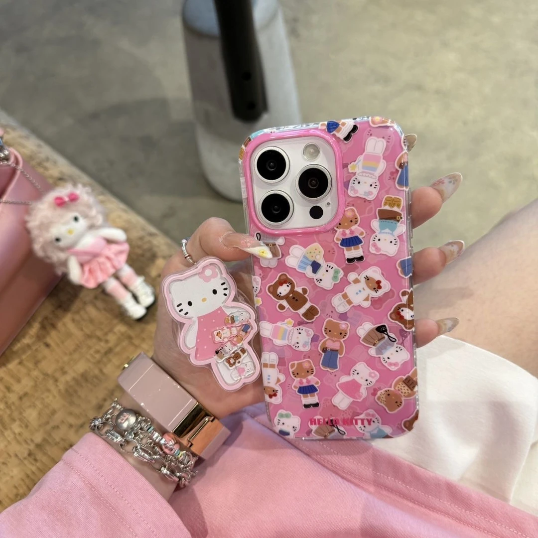 潮流KT适用苹果华为vivo小米oppo女iphone15/16/14手机壳