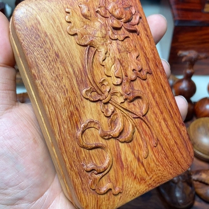 大果紫檀（缅甸花梨）盒子