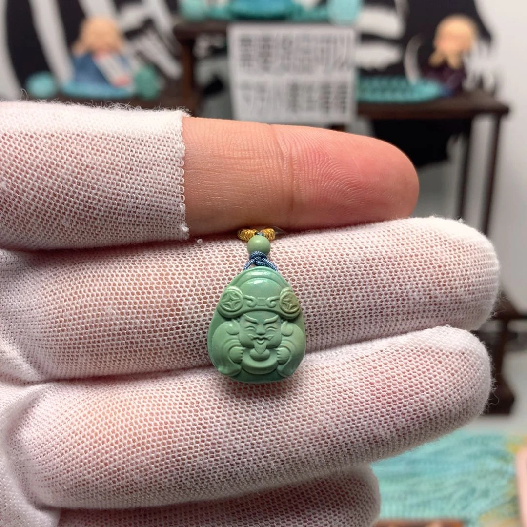 未镶嵌绿松石挂件