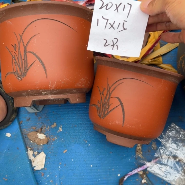 紫砂花盆特价商品