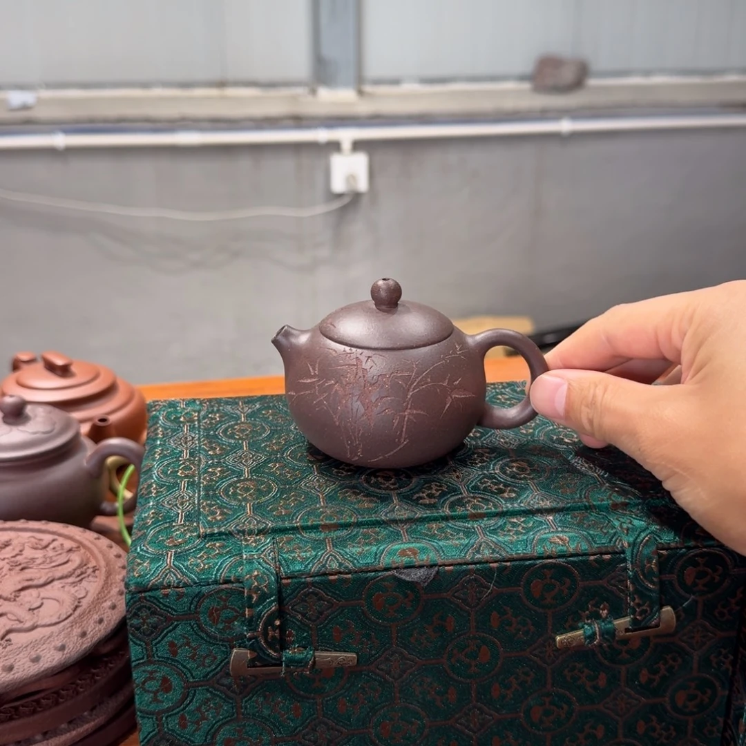 茶壶紫砂原矿原石的制作方法