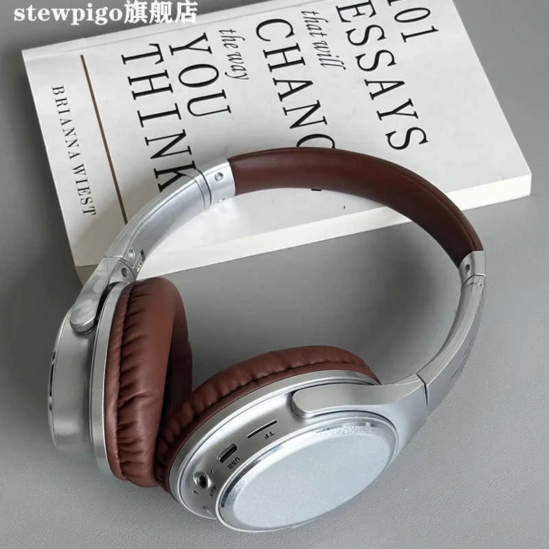 STEWPIGO美拉德复古头戴式耳机智能降噪长续航高音质电竞蓝牙耳机