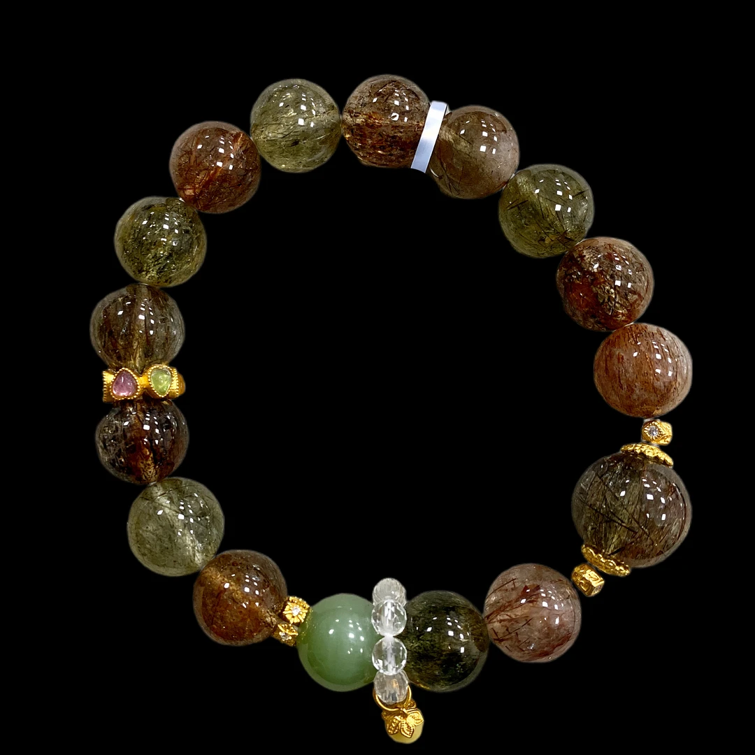 N3757超七水晶手串多样性，发一