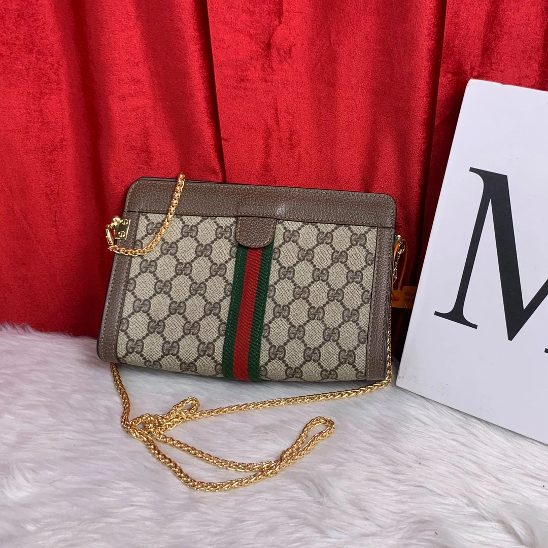 95新 GUCCI/古驰 老花夹子包/ WJ09908025/8025/修复品