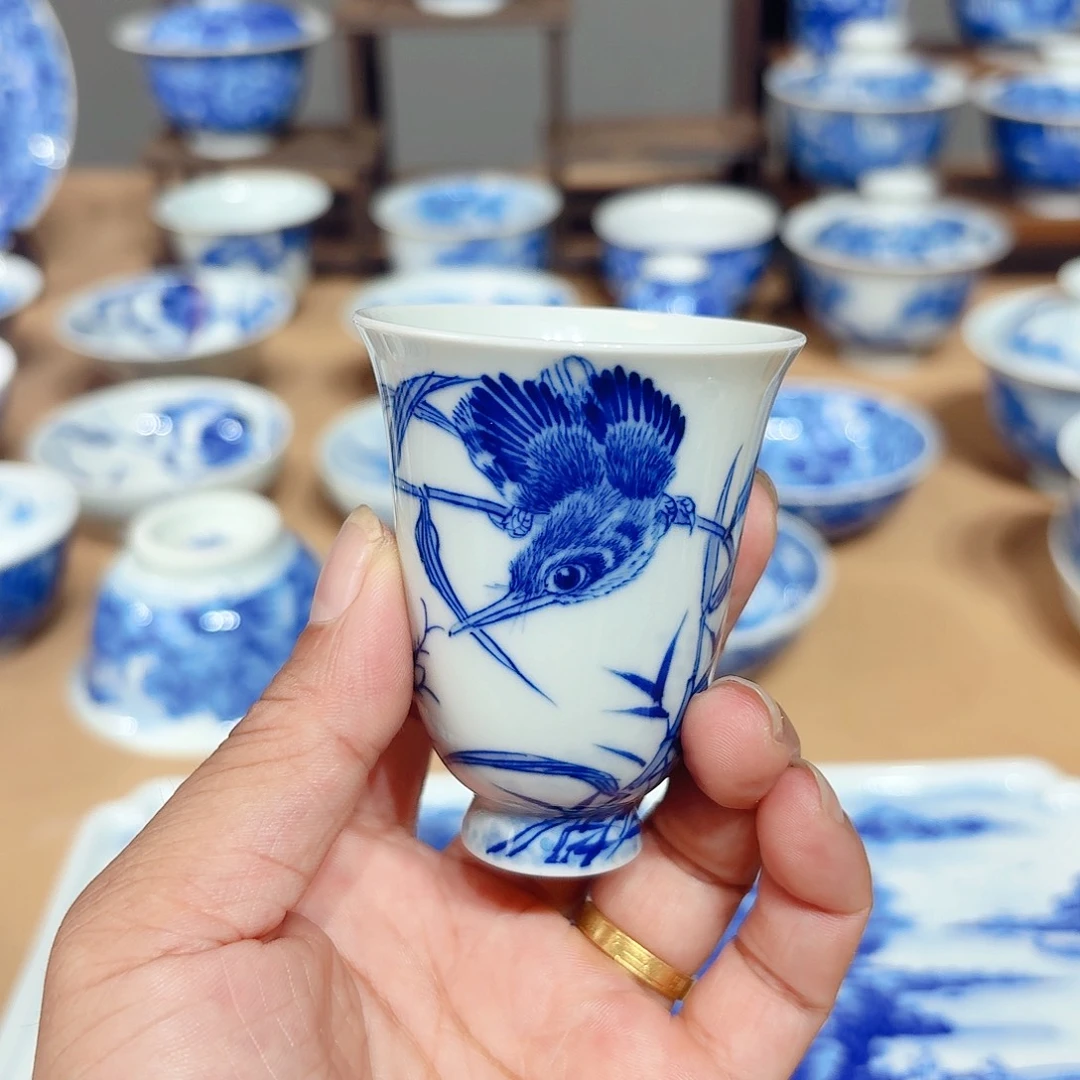 景德镇纯手绘单杯