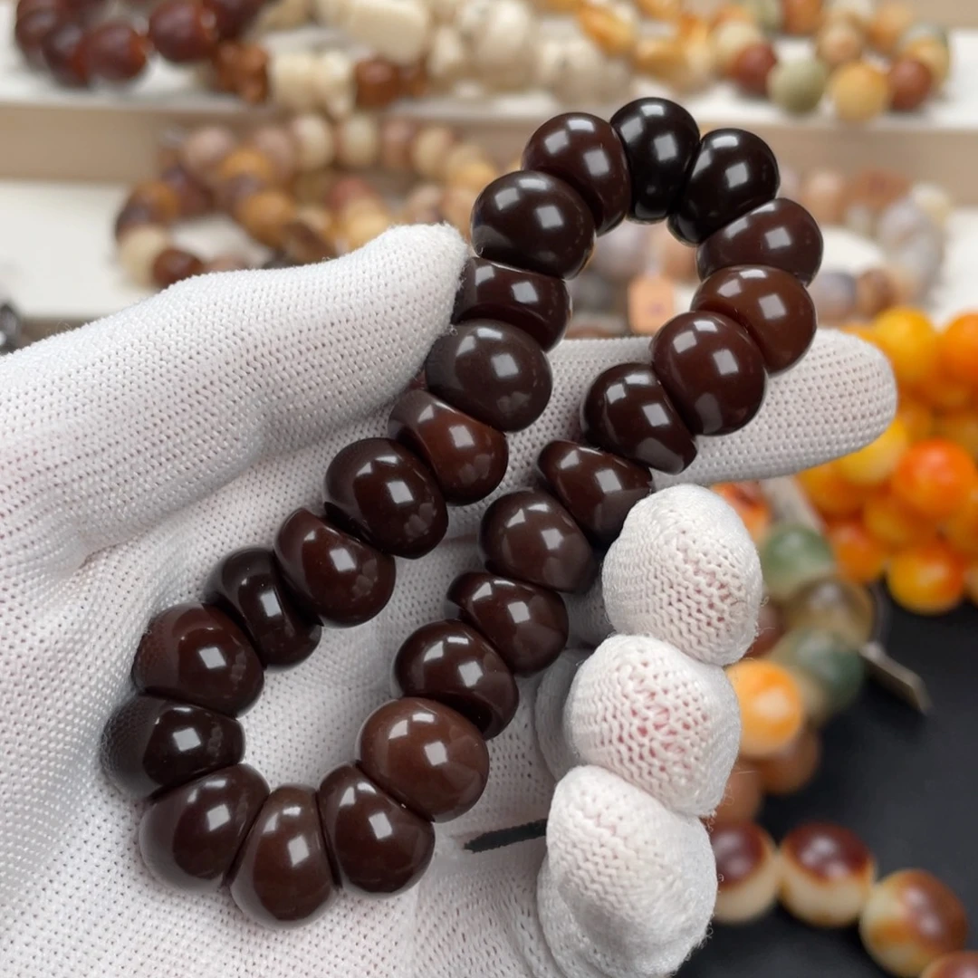 吊坠菩提根/象牙果卡15巧克力肠通货