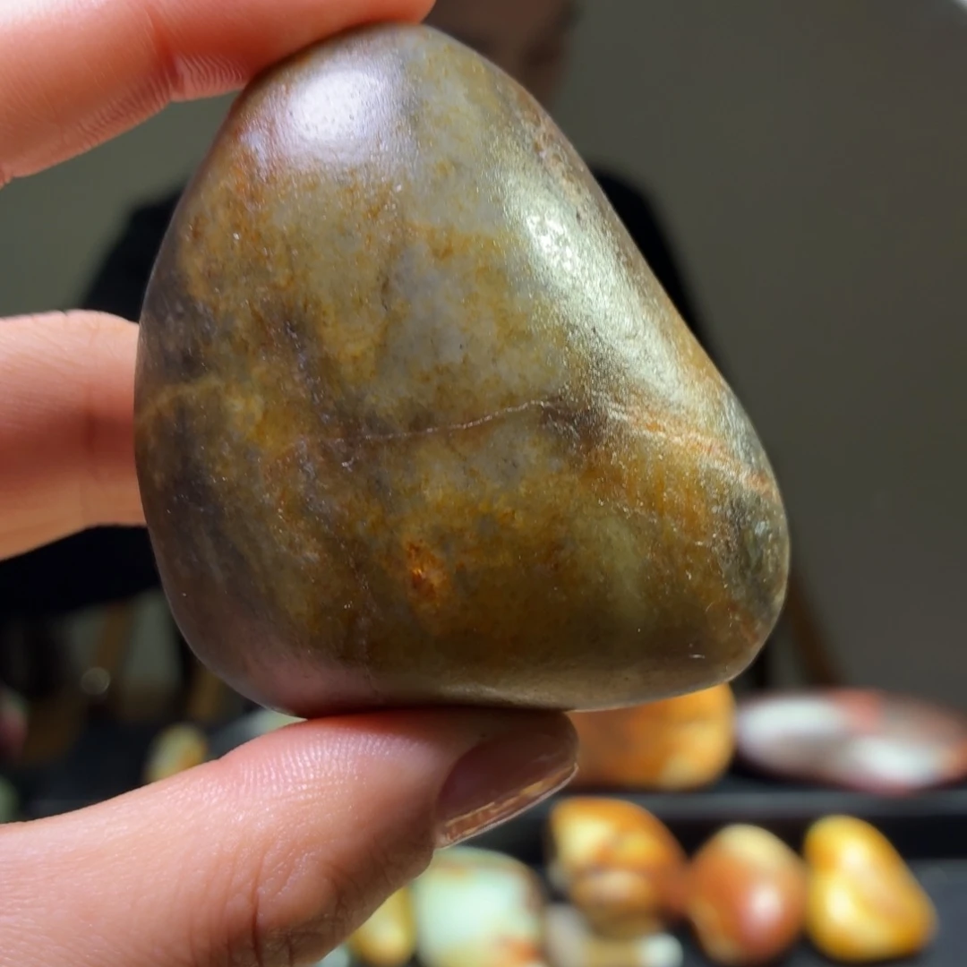 和田玉未镶嵌挂件166g