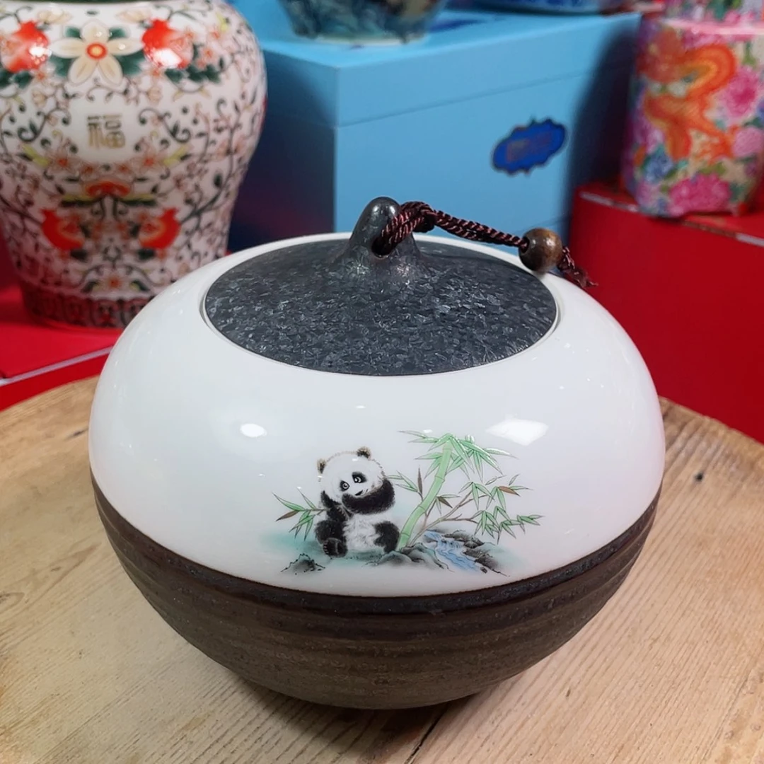 【闪购商品】罐陶瓷茶叶罐密封罐