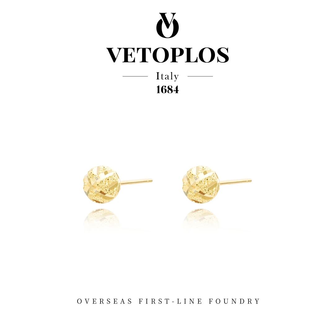 925银耳饰 VETOPLOS★华尔兹 百搭耳钉 G0961