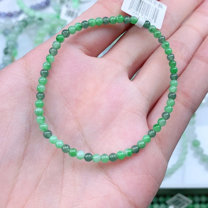 未镶嵌手链翡翠翡翠