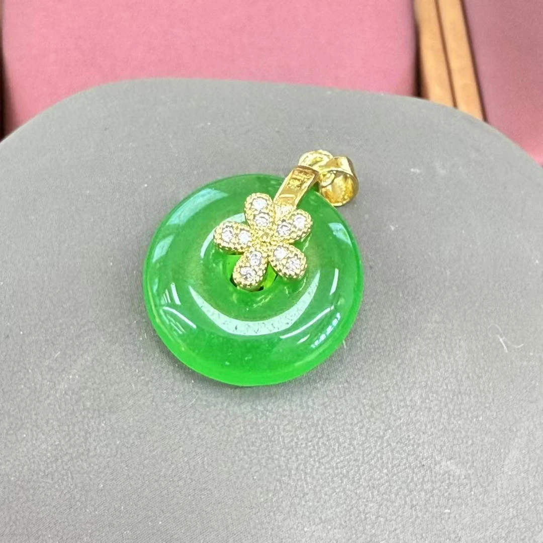 高货翡翠平安扣033