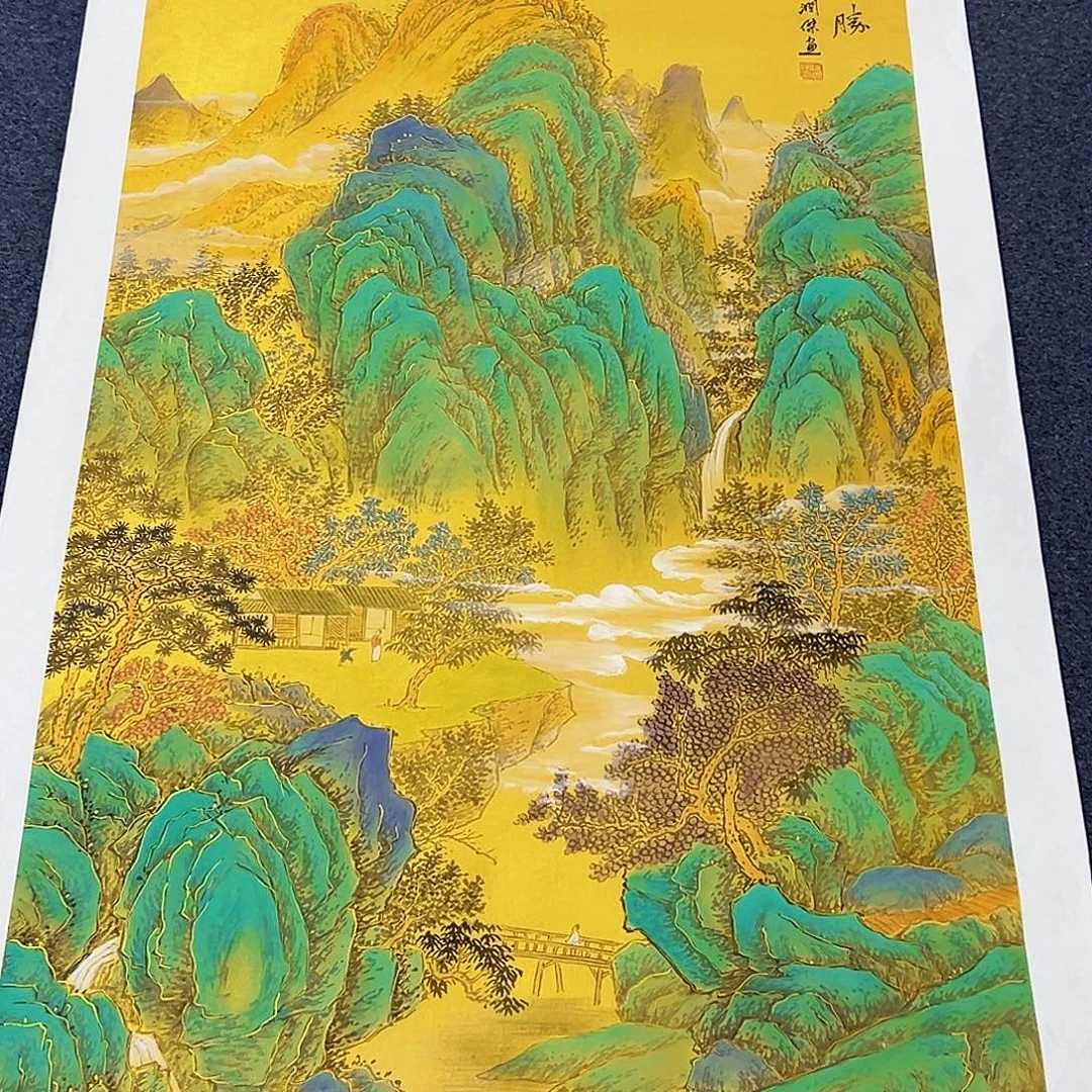 国画事事顺心如意万事如意