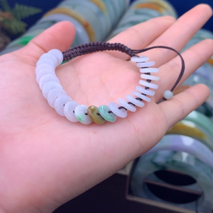 翡翠未镶嵌手链手链