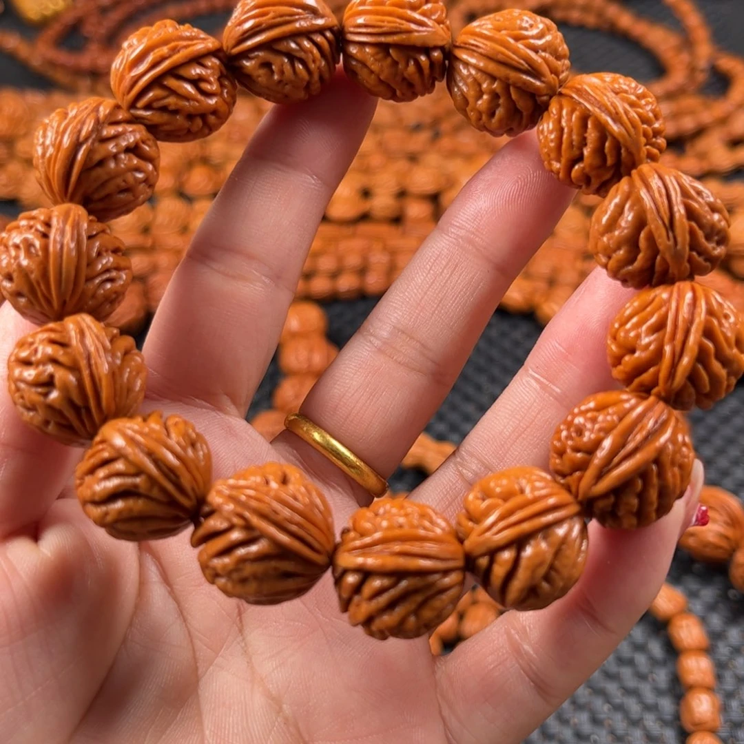 桃核手串Y13链接手串