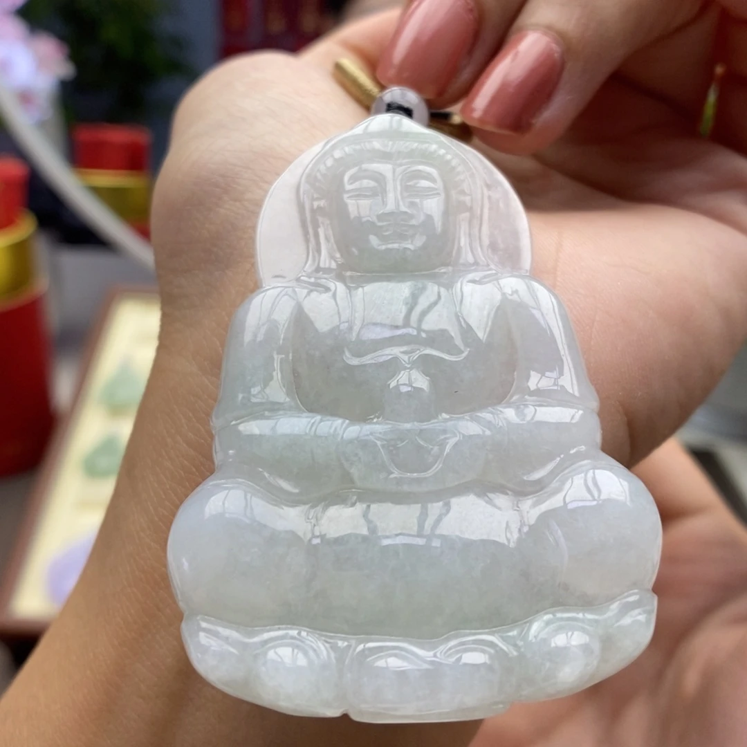 翡翠未镶嵌颈饰吊坠