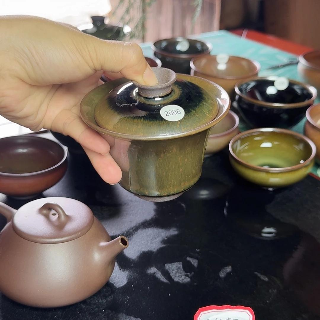 茶盏2008 秋罗柴烧手工主人杯