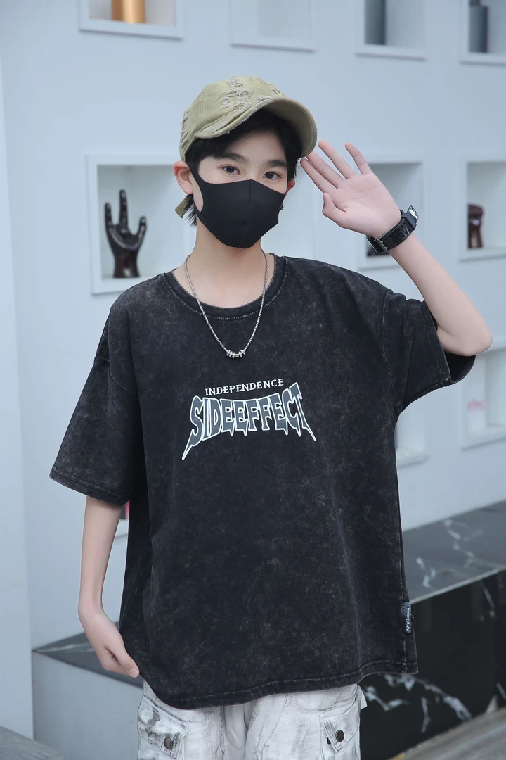 801夏【551-599】燕燕--单件夏款衣服--2025潮童儿童洋气青少年